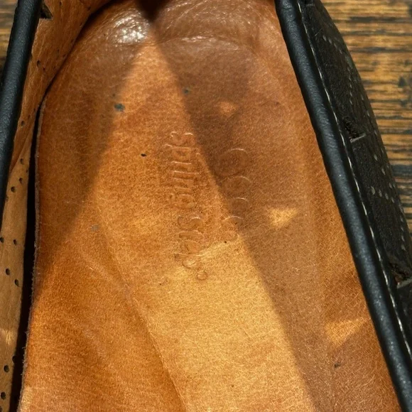 Spring Step Fusaro Black Leather Loafers Women’s Size US 10.5 EU 42 - Picture 4 of 12